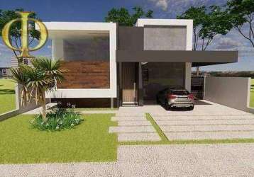 Casa com 3 dormitórios à venda, 192 m² por r$ 1.750.000,00 - condomínio terras do cancioneiro - paulínia/sp