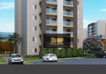 Apartamento com 2 dormitórios à venda, 60 m² por r$ 340.000,00 - brisa da mata - jabotás - paulínia/sp