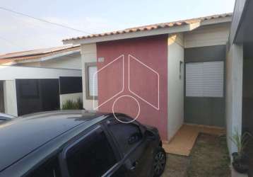 Residencial casa em condomínio em marília