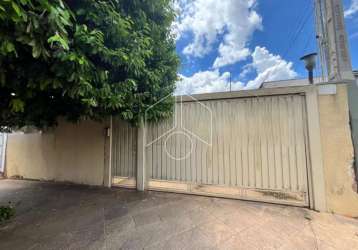 Comercial casa em marília