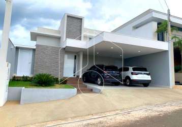 Residencial casa em condomínio em marília