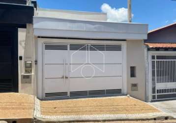 Residencial casa em marília