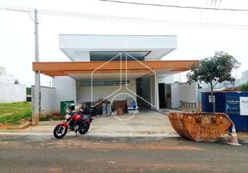 Residencial casa em condomínio em marília