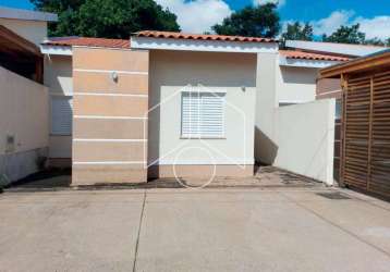 Residencial casa em condomínio em marília