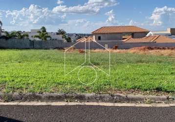 Terreno dentro de condomínio em marília