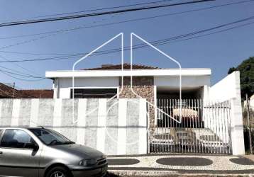 Comercial casa em marília