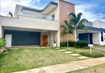 Residencial casa em condomínio em marília