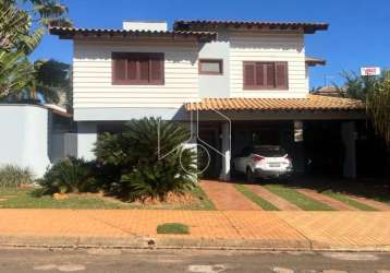 Residencial casa em condomínio em marília