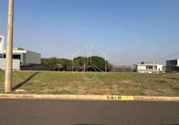 Terreno dentro de condomínio em marília