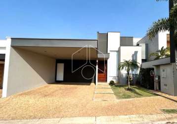 Residencial casa em condomínio em marília