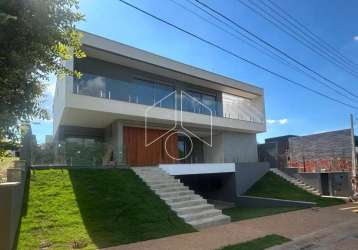 Residencial casa em condomínio em marília