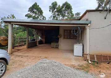 Chácara com escritura, minas de água, tanque de peixe e plantações em jacareí sp