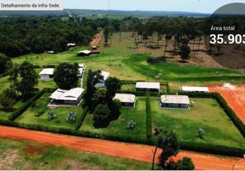 Incrível fazenda com ótima infraestrutura em mutum/mt