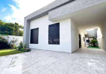 Linda casa com piscina, 5 dormitórios à venda, 203 m² por r$ 1.550.000 - nereidas - guaratuba/pr