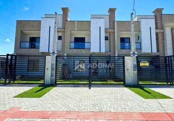 Sobrado com 3 dormitórios à venda, 102 m² por r$ 530.000,00 - cohapar - guaratuba/pr