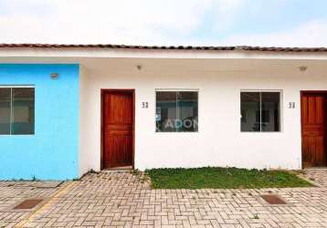 Casa com 2 dormitórios à venda, 45 m² por r$ 205.000,00 - cohapar - guaratuba/pr