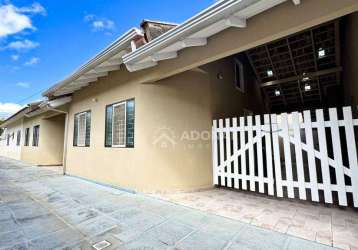 Casa a poucos metros do mar, com 2 dormitórios à venda, 69 m² por r$ 270.000 - eliana - guaratuba/pr