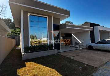 Casa em condomínio fechado com 3 quartos à venda na floresta, 155, vila carima, foz do iguaçu por r$ 800.000