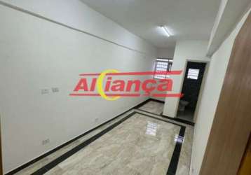 Sala para alugar com 17,5m² no centro de guarulhos - por r$ 1.000,00