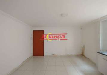 Apartamento com 01 dormitório para alugar, 38 m² - vila moreira - guarulhos/sp por r$ 1.210,00