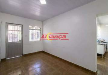 Casa comercial para alugar, 130m², 4 quartos, edícula, jardim paraventi - guarulhos/sp por r$ 3.300