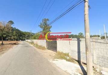 Terreno para alugar,  43.724,14 m²- bairro -jardim primavera - itaquaquecetuba  por r$ 100.000,00