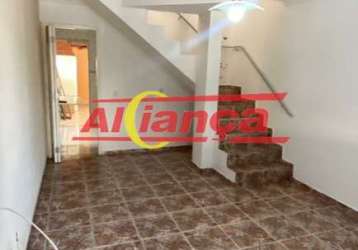 Casa com 2 quartos para alugar, 60m² - jardim adriana - guarulhos/sp - por r$ 1.550,00