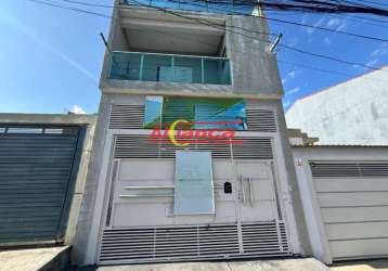 Salão para alugar, 160m² - bairro - parque flamengo - guarulhos/sp