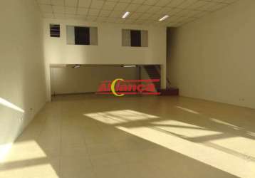 Alugo salao comercial com 250m, valor r$ 11.000,00 vila sao judas tadeu, guarulhos/sp