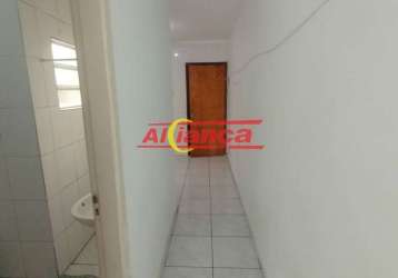 Apartamento com 1 dormitório para alugar, 35 m² - gopouva - guarulhos/sp 900,00