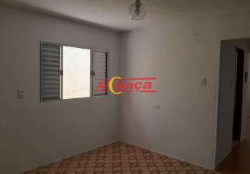 Casa residencial para alugar com 1 quarto, sala, cozinha, quintal - parque mikail - guarulhos