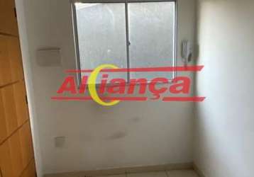 Apartamento com 1 dormitório para alugar, 30m² - picanço - guarulhos/sp- r$900,00