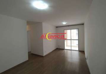 Apartamento para alugar 3 quartos , sendo 1 suíte e 2 vagas, 60 m², jardim flor da montanha r$ 3.200