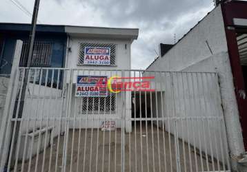 Sobrado comercial com 3 salas , 2 banheiros, 110m² - bairro - picanço -  guarulhos /sp r$5.500,00