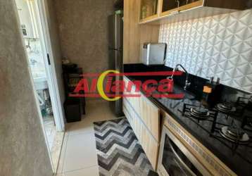 Apartamento cobertura semi-mobiliado para alugar, 124m², vila rosalia - guarulhos/sp - r$ 5000,00