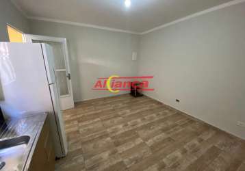 Kitnet para alugar com 1 quarto, semi mobiliada , vila rio de janeiro - guarulhos por r$: 1.000,00