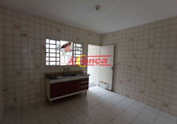 Sobrado com 2 quartos para alugar, 80m² - taboão- guarulhos /sp - por r$ 1.600,00