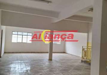 Sala com 120m² no pq. piratininga - por r$ 1.800,00