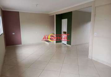 Casa comercial com 2 andares para alugar, 128m², jardim flor da montanha - guarulhos/sp por r$ 3.900