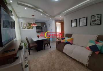 Apartamento para alugar com 2 quartos, 1 vaga - pimentas- guarulhos por r$: 1.300,00