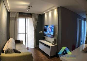 Apartamento com 2 dormitórios à venda, 60 m² por r$ 380.000,00 - sacomã - são paulo/sp