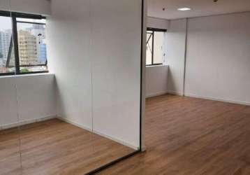 São caetano do sul sala comercial 50 metros, designer moderno e amplo, 2 banheiros e 1 vaga de garagem.