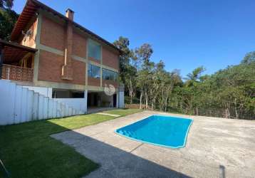 Casa em condomínio fechado com 4 quartos à venda na estrada caxambu, três córregos, teresópolis, 250 m2 por r$ 690.000