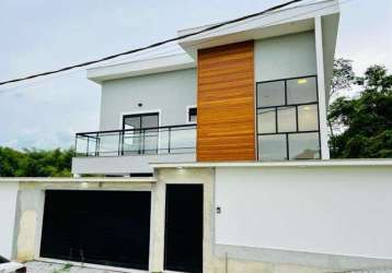 Casa em condomínio para venda em rio de janeiro, guaratiba, 4 dormitórios, 4 suítes, 6 banheiros, 1 vaga