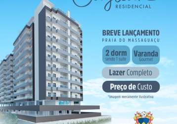 Apartamento 2 dormitório sendo 1 suíte, vista mar caraguatatuba sp