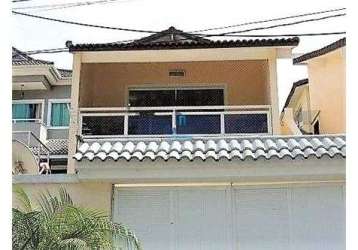 Casa com 3 dormitórios à venda com 175 m² por r$ 614.999,99  no anil, rio de janeiro/rj