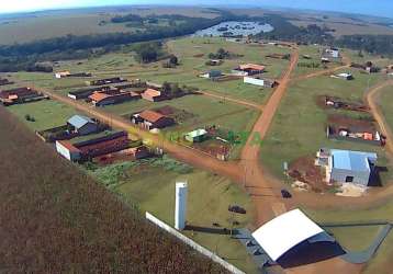 Lote em condomínio à venda - engenheiro beltrão - gleba rio mourão - estância mandijuba do ivaí