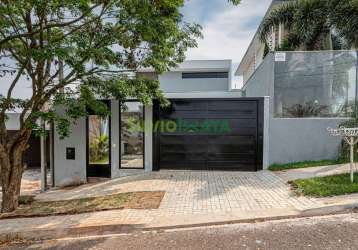 Casa nova à venda por r$ 699.000,00 no jardim espanha, em maringá-pr