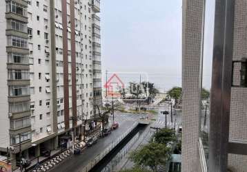 Apartamento com 1 quarto para alugar na avenida siqueira campos, 100, boqueirão, santos, 40 m2 por r$ 2.300