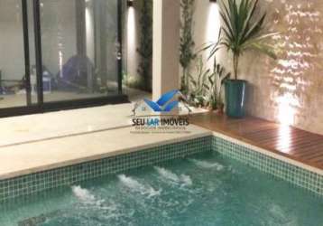 Linda casa com piscina/ cond. green park em hortolandia.